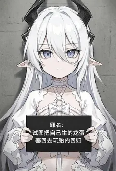 阴暗巨乳母猪美少女作家的阴暗妄想:《白毛萝莉龙娘芙雪的淫堕家族史》